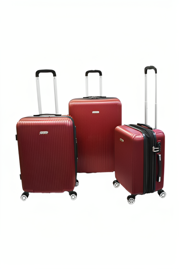 Diverse Discovery "ColorVoyage" – Burgundy, The Stylish and Functional Luggage Set