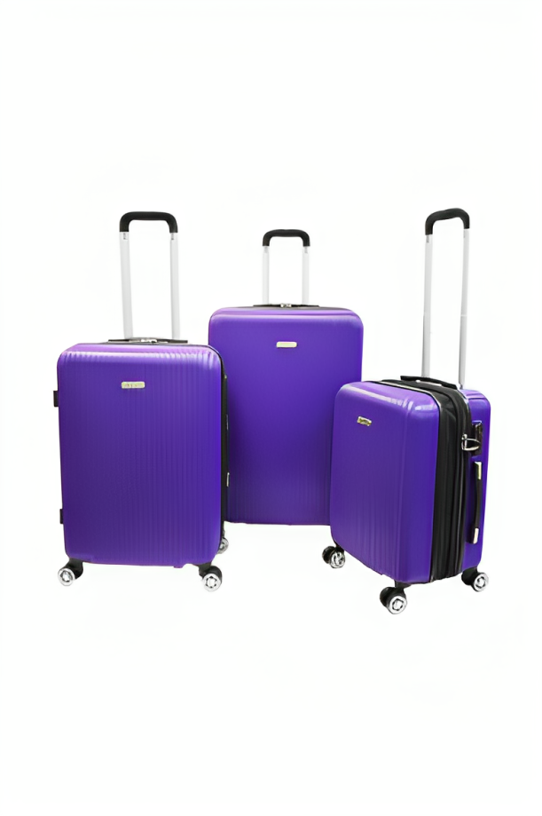 Diverse Discovery "ColorVoyage" – Purple, The Stylish and Functional Luggage Set