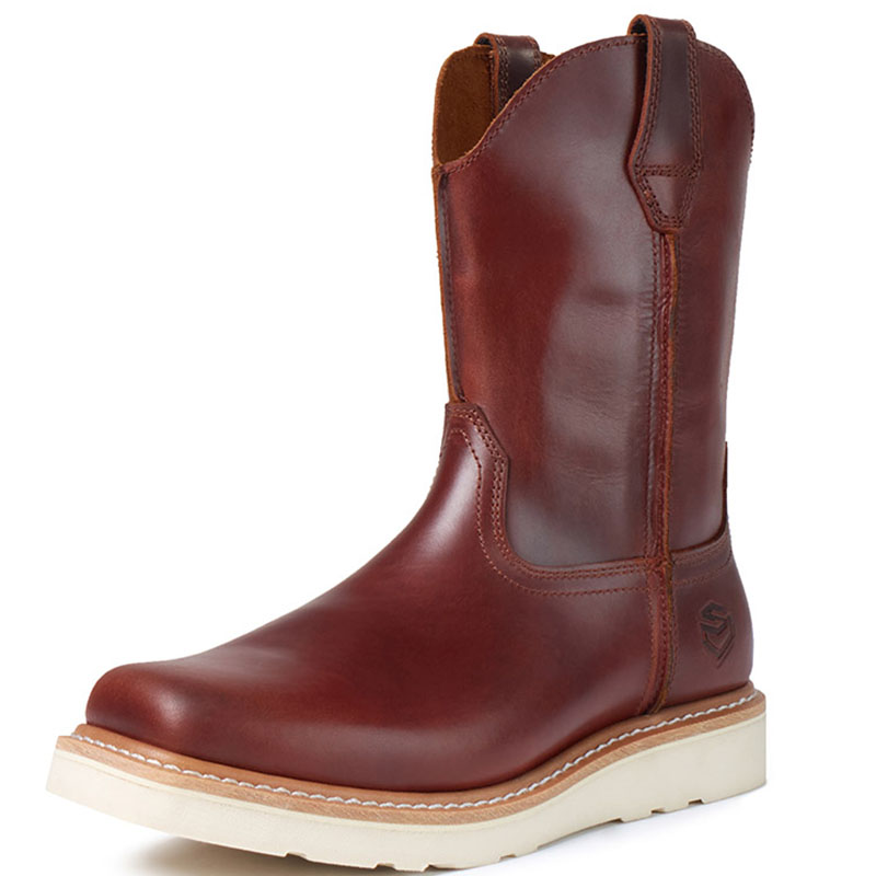 Sureway 10” Men's Western Slip On Work cowboy Boots 