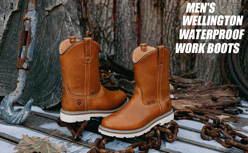 10 inch steel toe boots