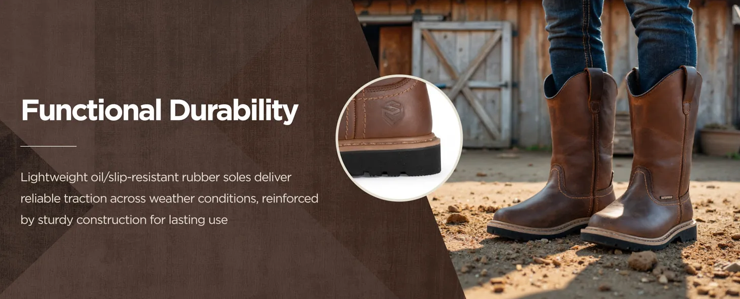 10 inch steel toe boots