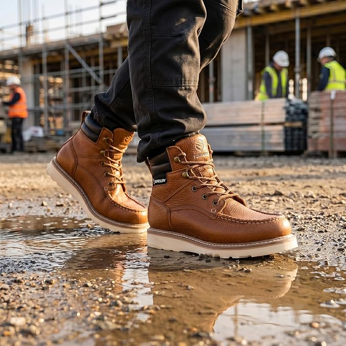 Sureway 6" Men’s Moc Toe  Work Boots