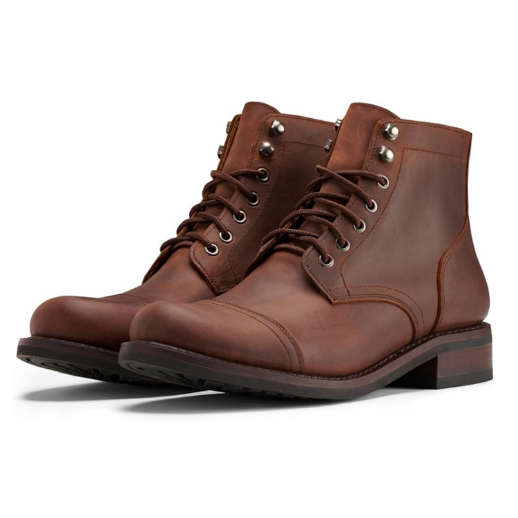 SUREWAY Men's Boots Fashion and Comfort Work Casual Dress Boots, 9 · Arizonam Adobe