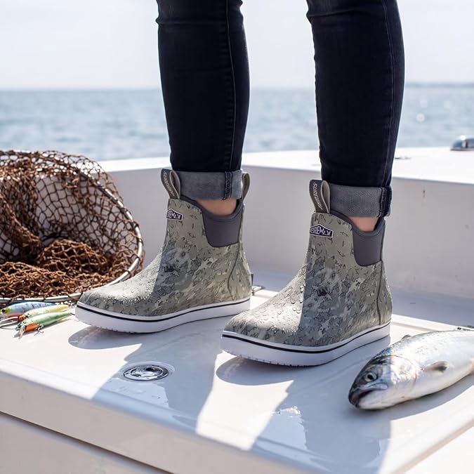 SUREWAY Women's Ankle Fishing Deck Boots 