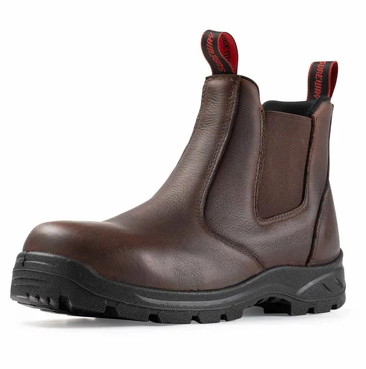 Mens slip on work boots