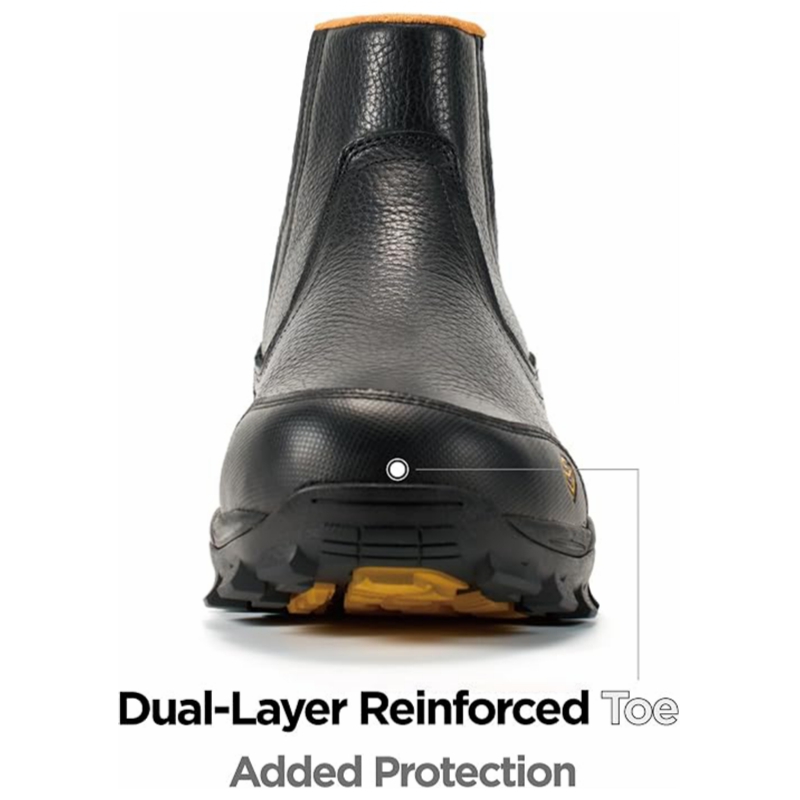 Sureway Men's Western Casual Slip On Work  Boots