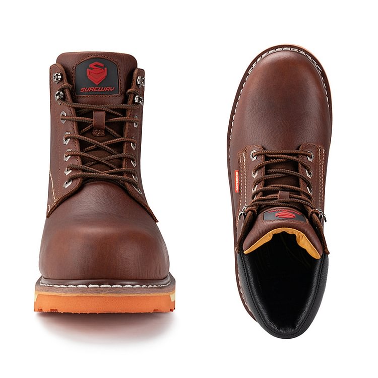 Sureway 6" Men’s Heavy Duty Steel Toe Work Boots