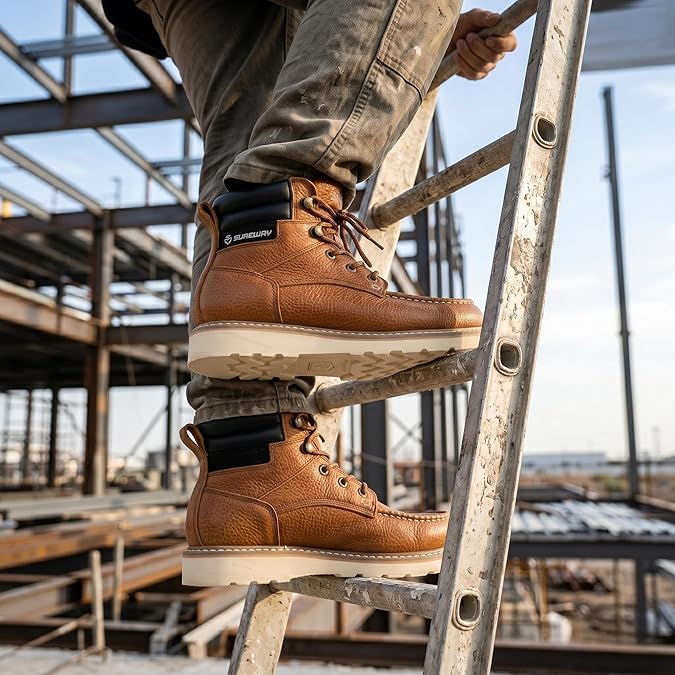 Sureway 6" Men’s Moc Toe  Work Boots