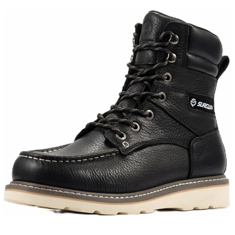 Sureway Men’s 8 inch Moc Toe  Work Boots