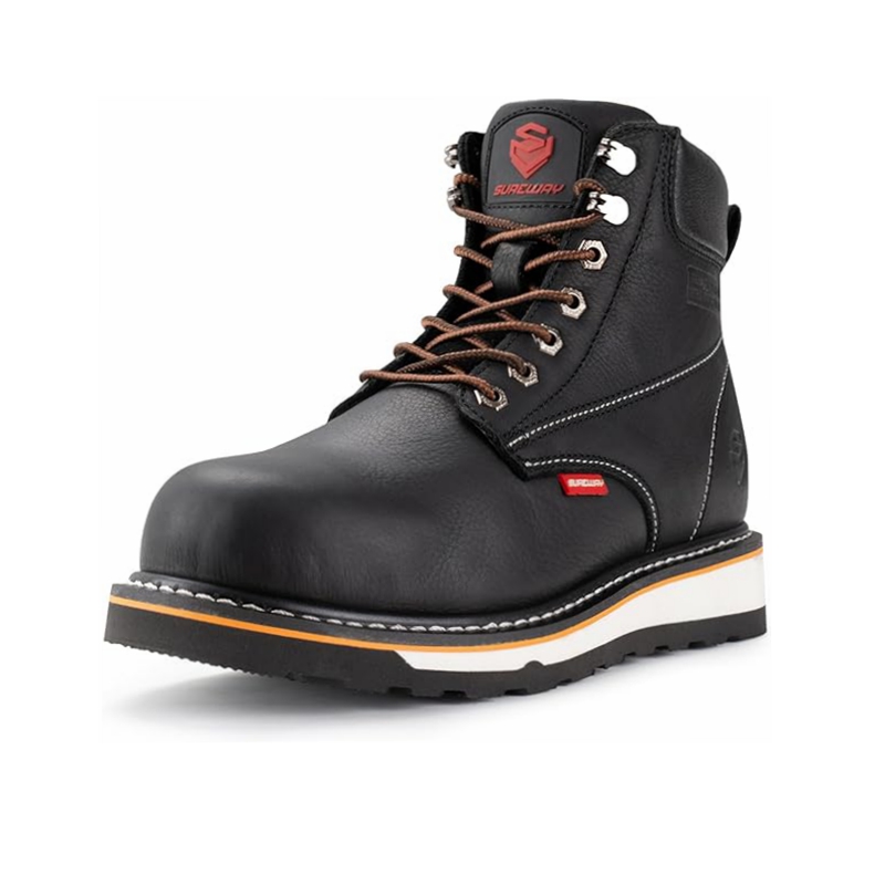 work safety boots mens Sureway Men's Moc Toe Work Boots work safety boots mens Sureway Men's Moc Toe Work Boots