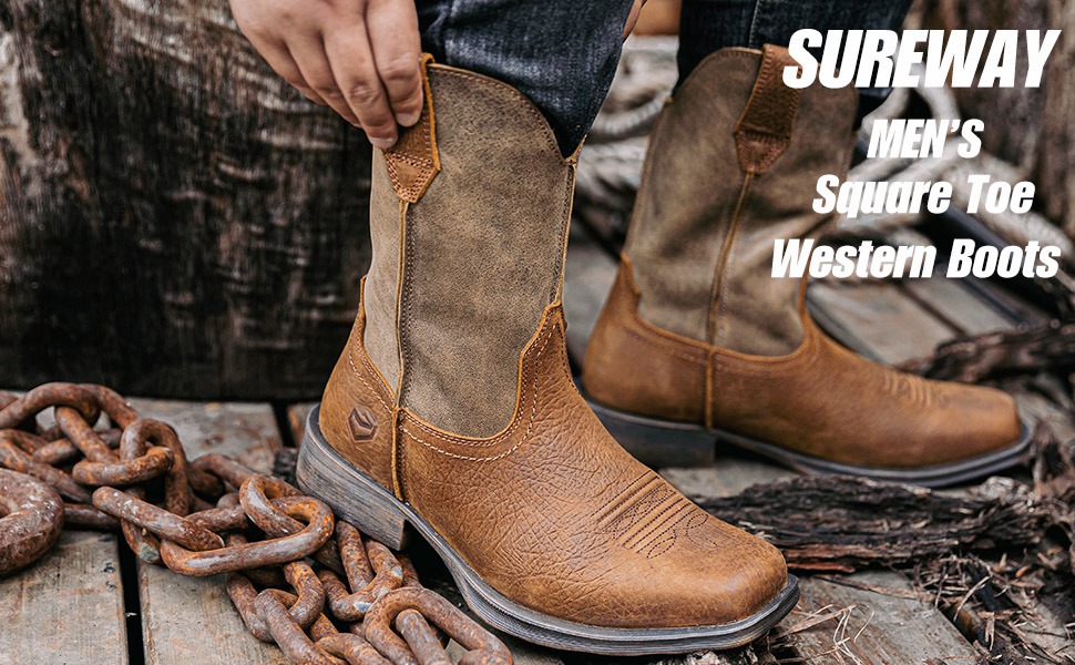 waterproof cowboy work boots