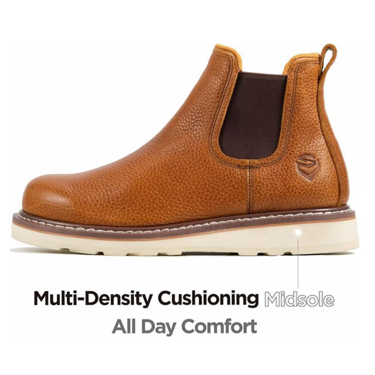 Sureway  Men's Slip On Work Boots Casual boots