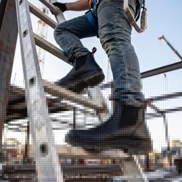 comfort  composite toe work boots for men