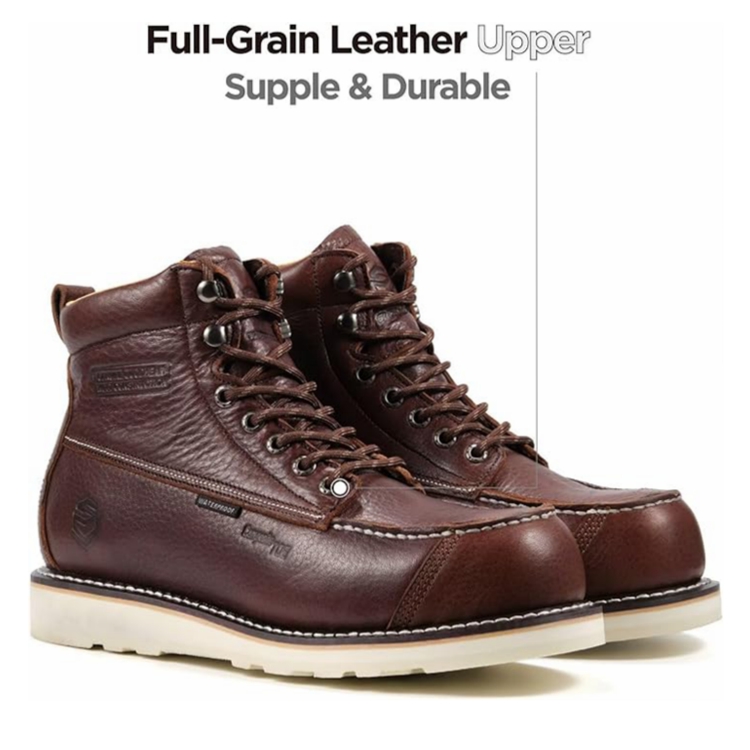 best composite toe work boots for men -sureway