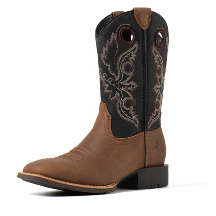 Sureway 10” Men's Western Boots Comfort Cowboy  Casual Boots 