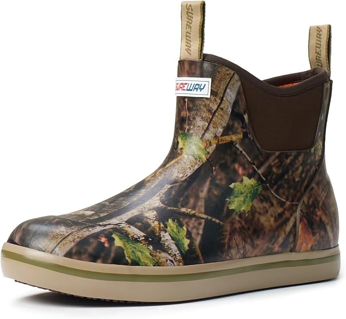 SUREWAY Women's Ankle Fishing Deck Boots 