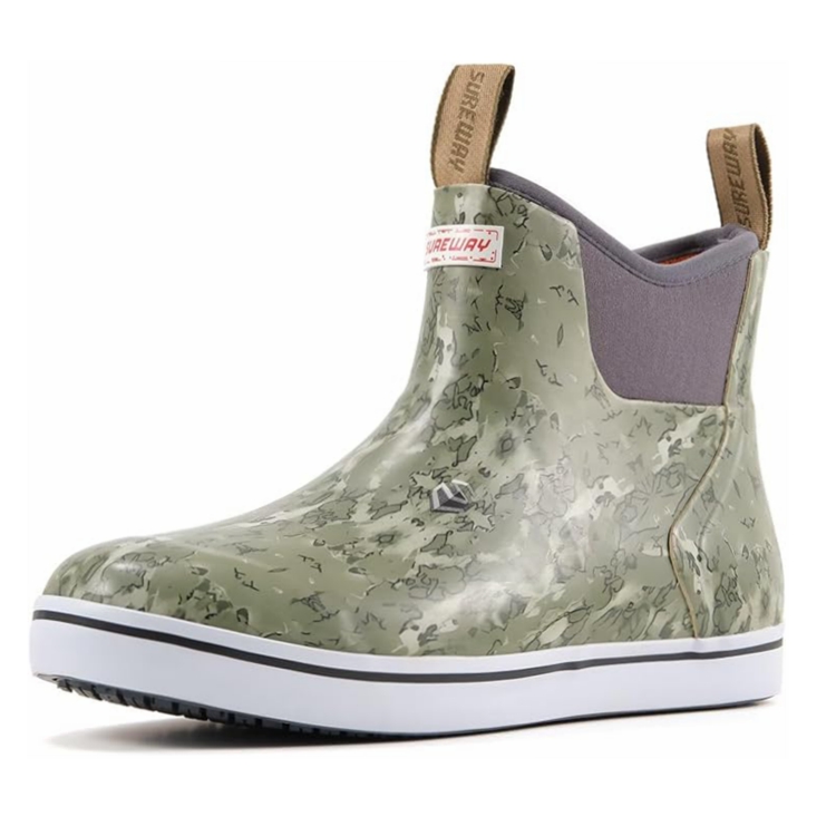 SUREWAY Men's Deck Boots Professional Non-Slip Fishing