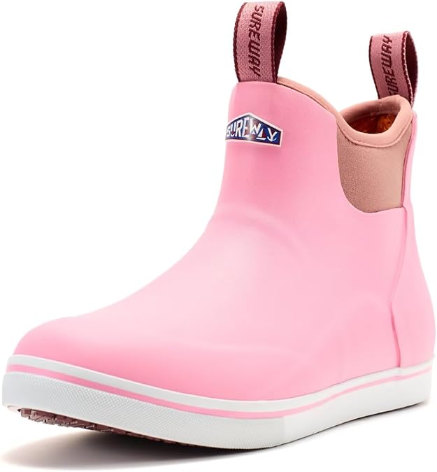 SUREWAY Women's Ankle Fishing Deck Boots 