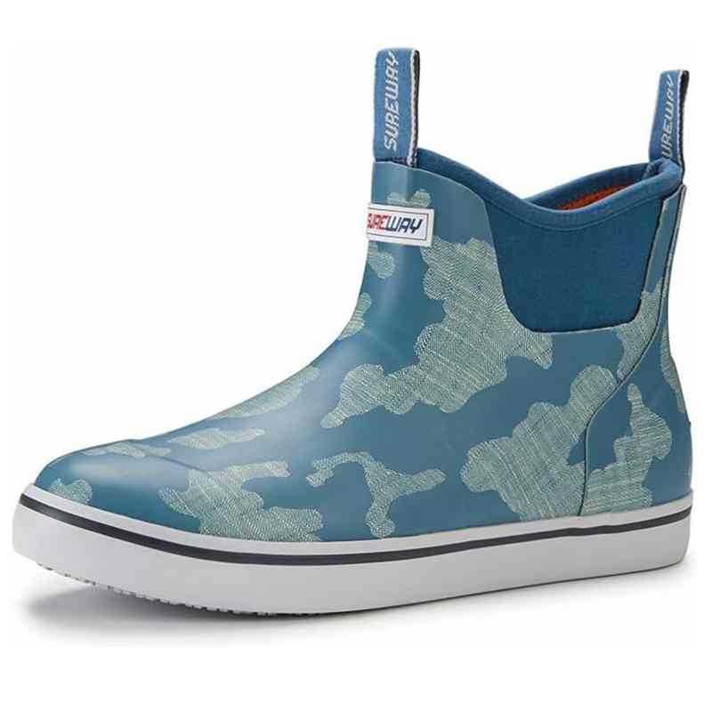 SUREWAY Men's Ankle Fishing Deck Boots for Men