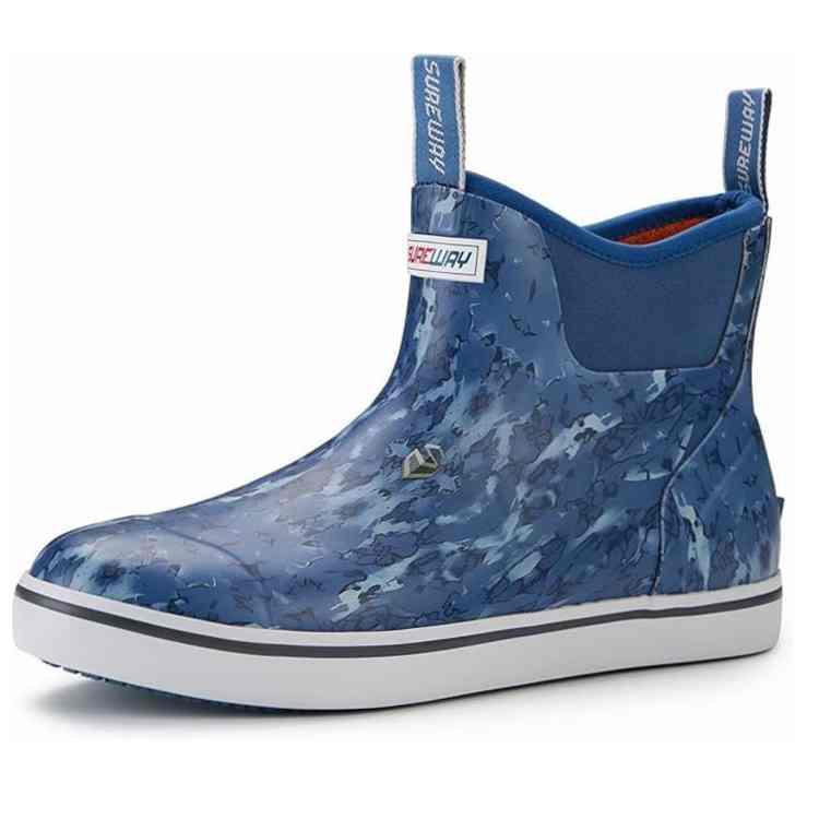 SUREWAY Men's Ankle Fishing Deck Boots for Men