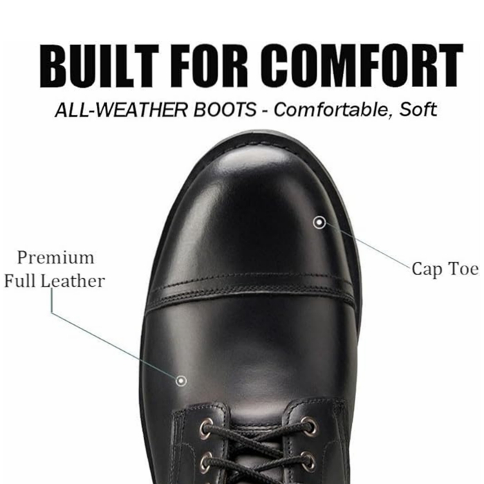 SUREWAY Men's Boots Fashion and Comfort Work Casual Dress Boots