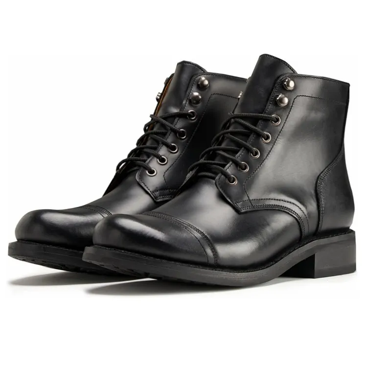 leather casual boots care