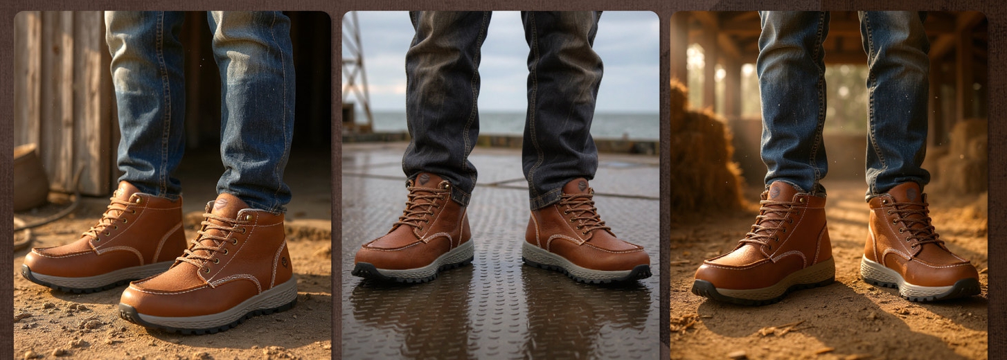 Moc Toe Casual Boots