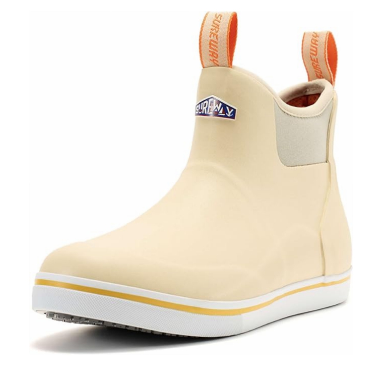 SUREWAY Men's Ankle Fishing Deck Boots for Men