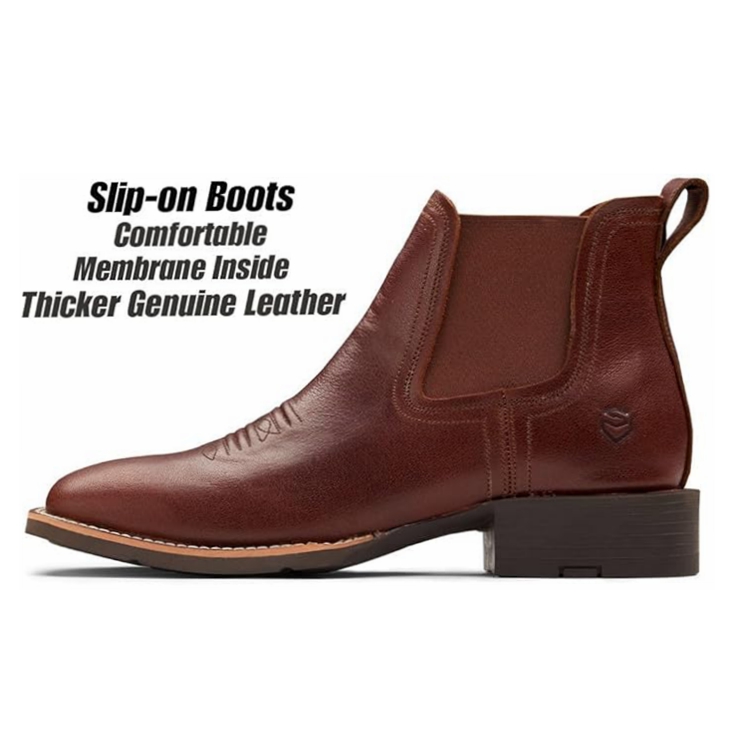 Sureway  Men's  Casual boots Slip On Work Boots