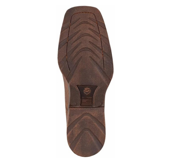 Sureway Men's Western Boots-Soft Toe,Square Toe Cowboy Work Boots for Men