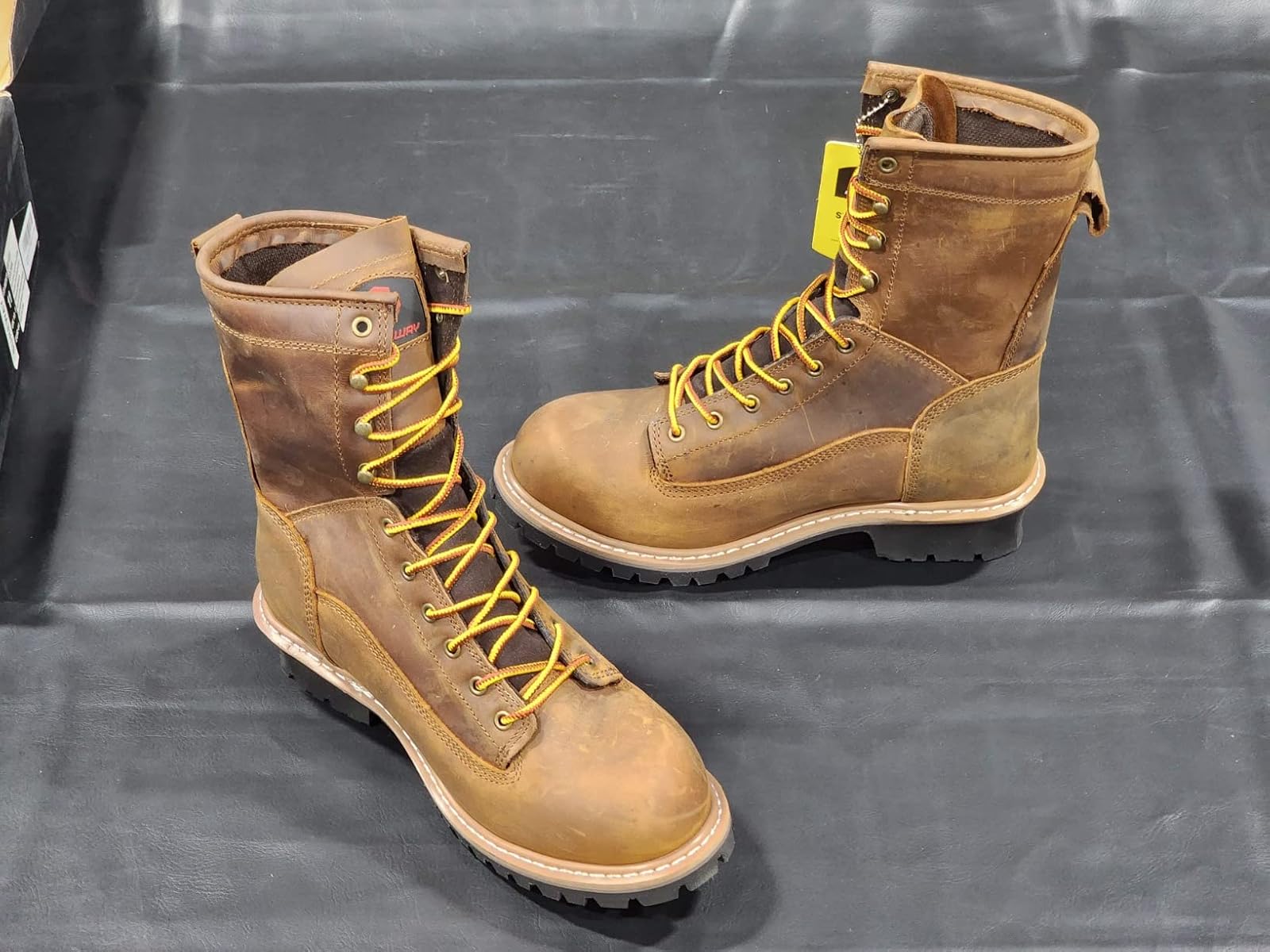 Sureway logger work boots for men
