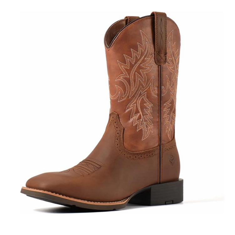 Sureway Men's Wellington Work Boot Casual Cowboy Boots 1009