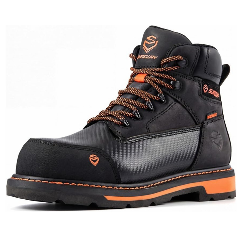 comp toe work boots Men display picture 1
