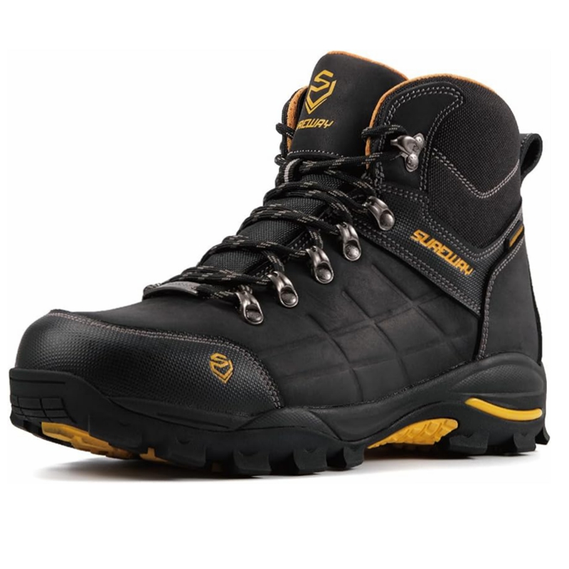 Sureway Men's Waterproof Steel Toe Safety Industrial Construction Shoes 629
