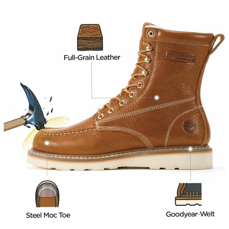 Sureway  steel toe work boots 