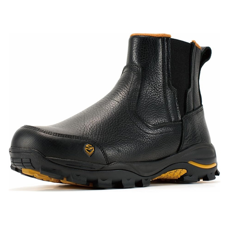 Sureway Men's Western Casual Slip On Work  Boots