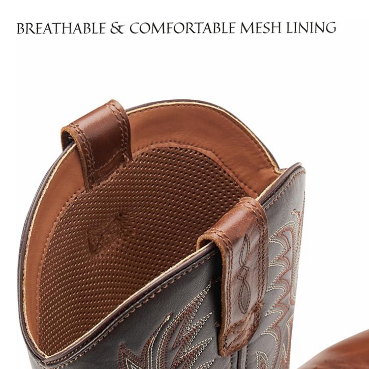 Sureway Men's Wellington Work Boot Casual Cowboy Boots 1009