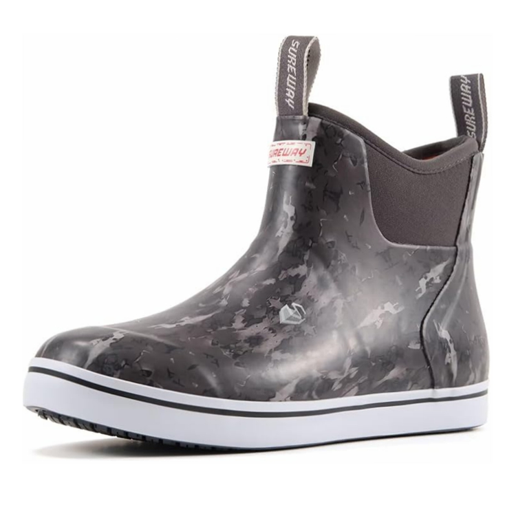 SUREWAY Men's Deck Boots Professional Non-Slip Fishing
