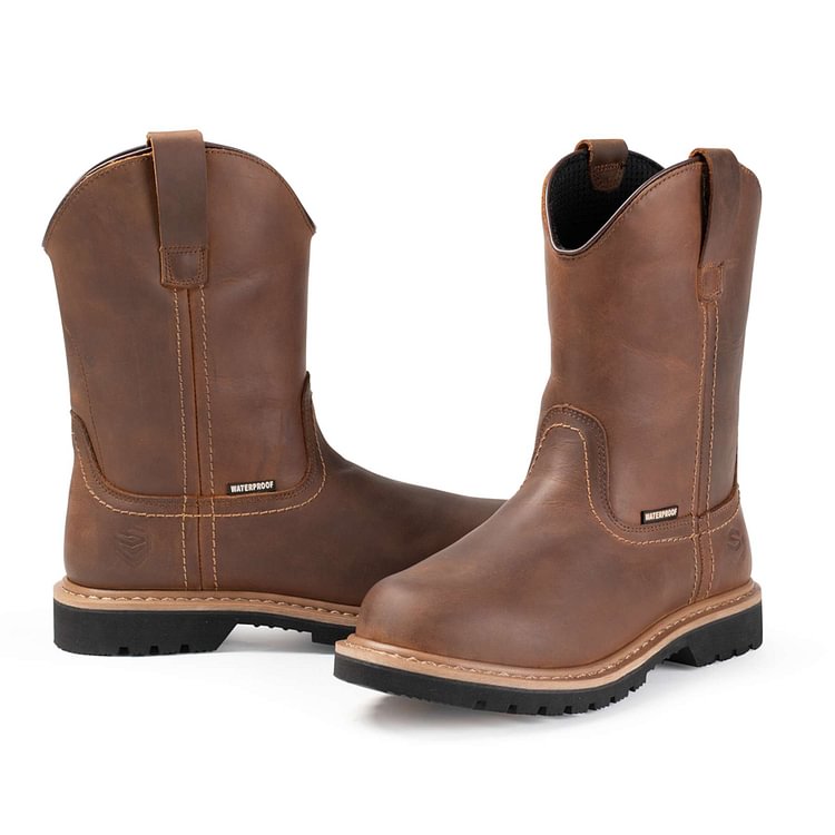 boot wellington boots Waterproof Steel Toe for men