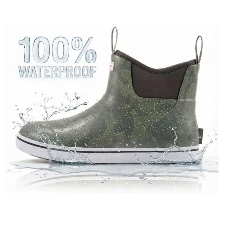 SUREWAY Men's Deck Boots Professional Non-Slip Fishing