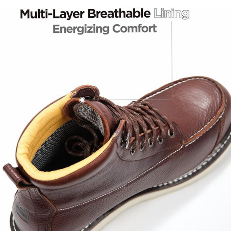 Sureway Men's  Moc Toe Work Boots  Composite  Toe boots