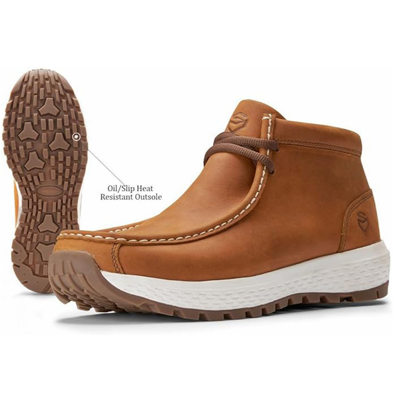 SUREWAY Moc Toe Work Boots For Men 