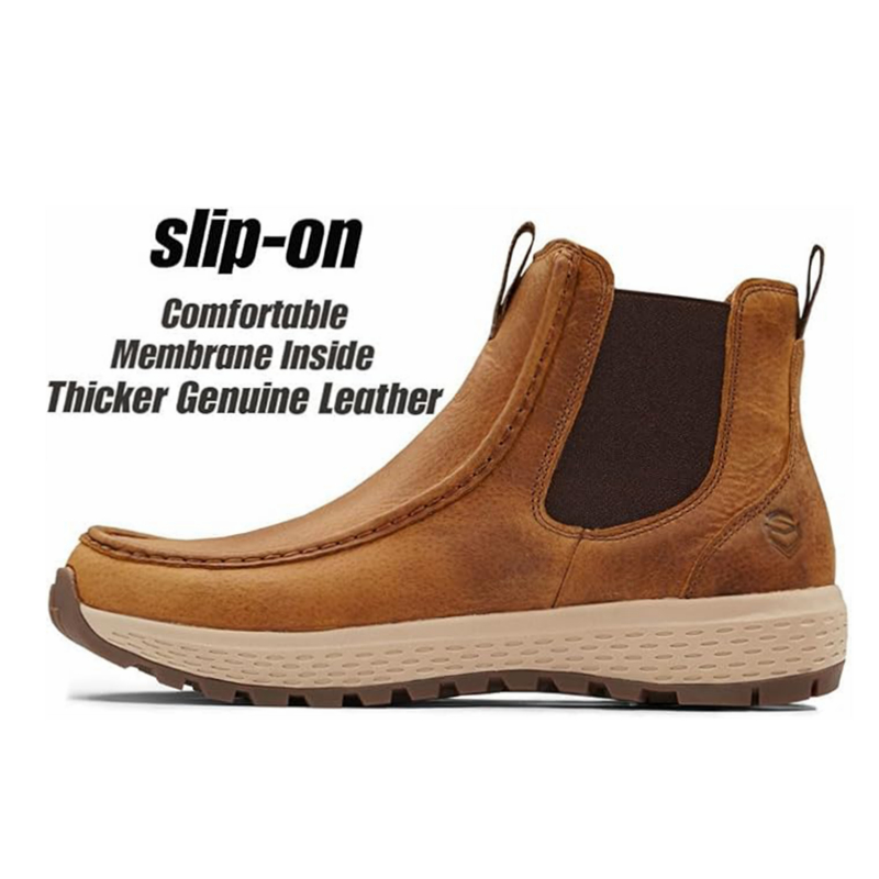 SUREWAY Men's Chelsea Boots Fashion and Comfort Driving Shoes 622