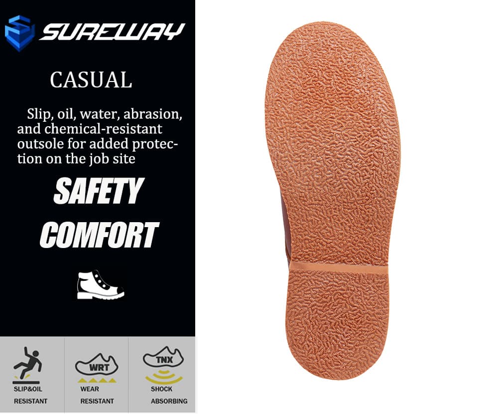Sureway Men's 6" Service Boot Casual Work Boots