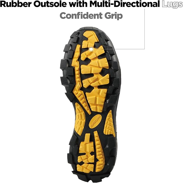 Sureway Men's Waterproof Steel Toe Safety Industrial Construction Shoes 629