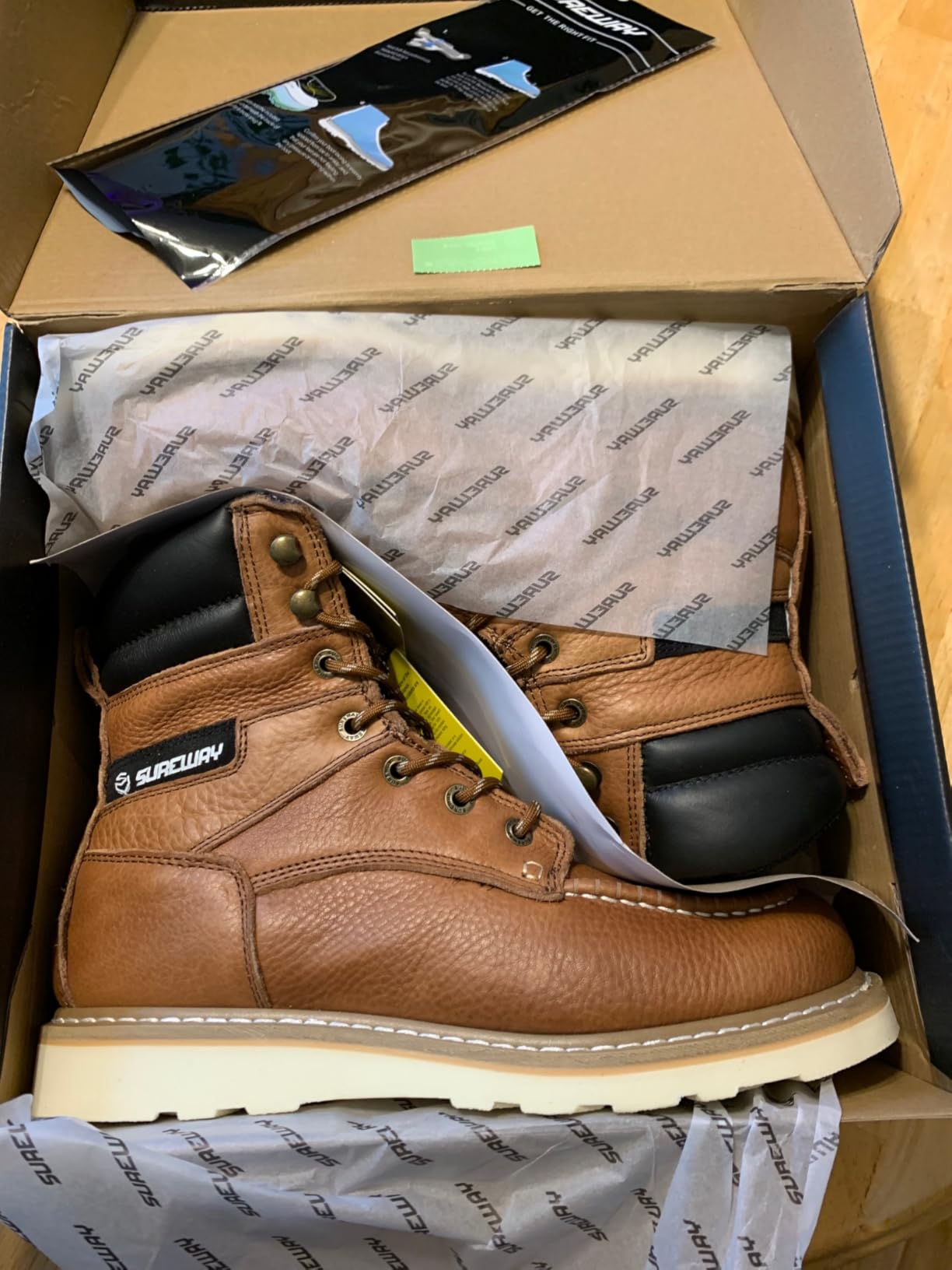 8 inch work boots for men 
