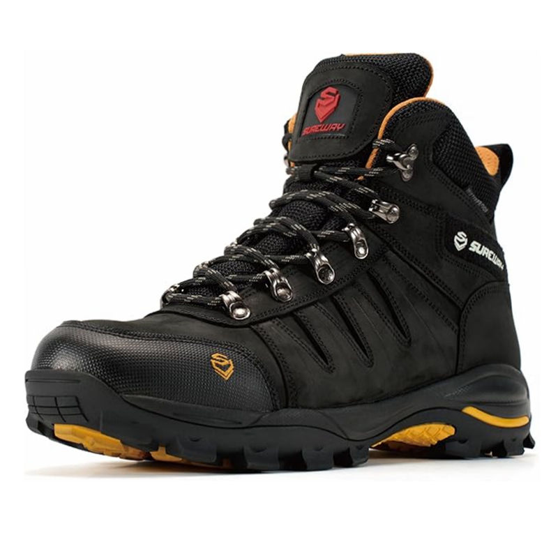 Sureway Mens Heavy Duty waterproof Soft Toe Work Boots