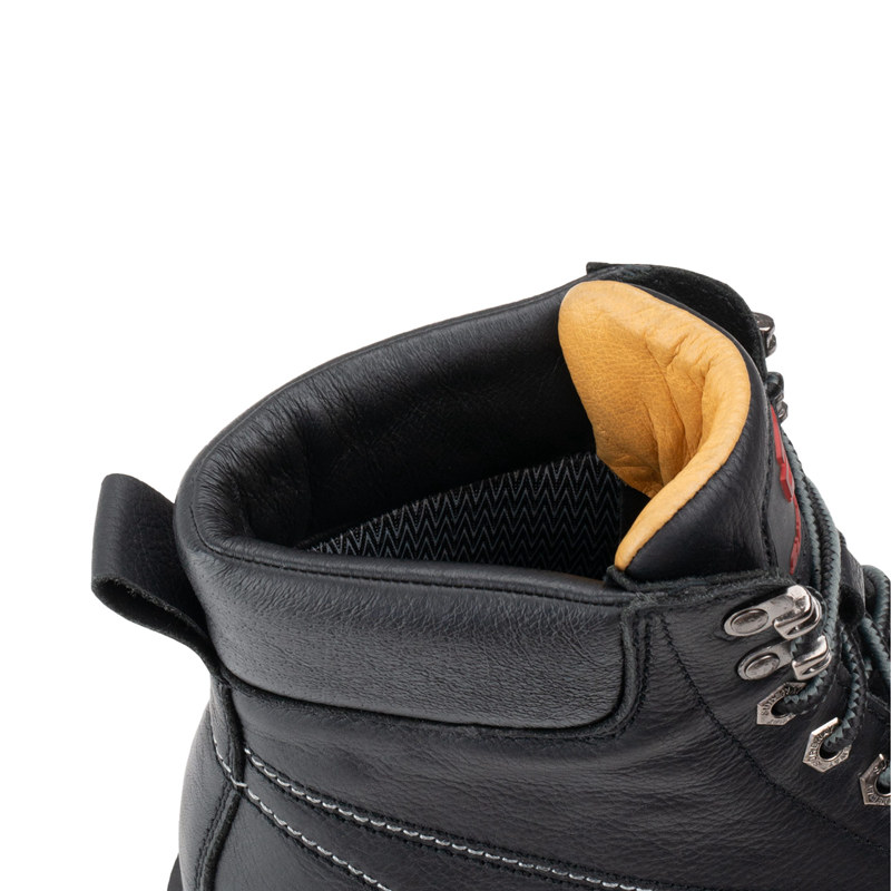 Sureway 6-inch Men's Heavy Duty Steel Toe Black Work Boots