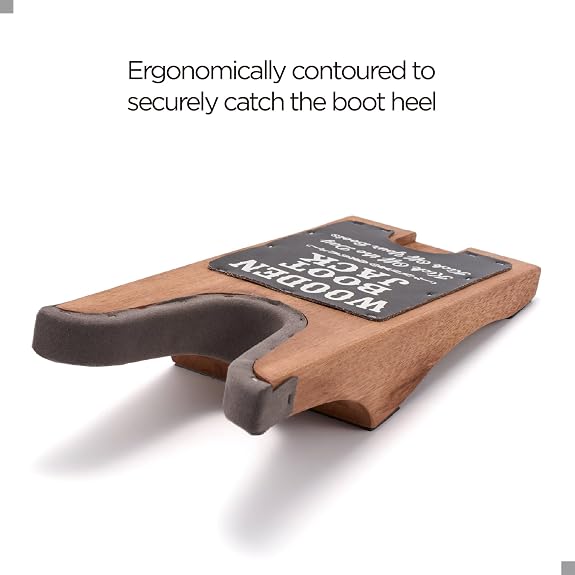 SUREWAY Boot Jack,Boot Remover for Cowboy Boots,Boot Puller for Waders and Work Boots