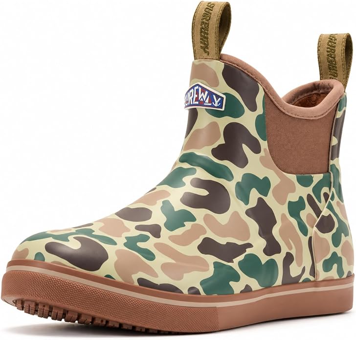 SUREWAY Women's Ankle Fishing Deck Boots 